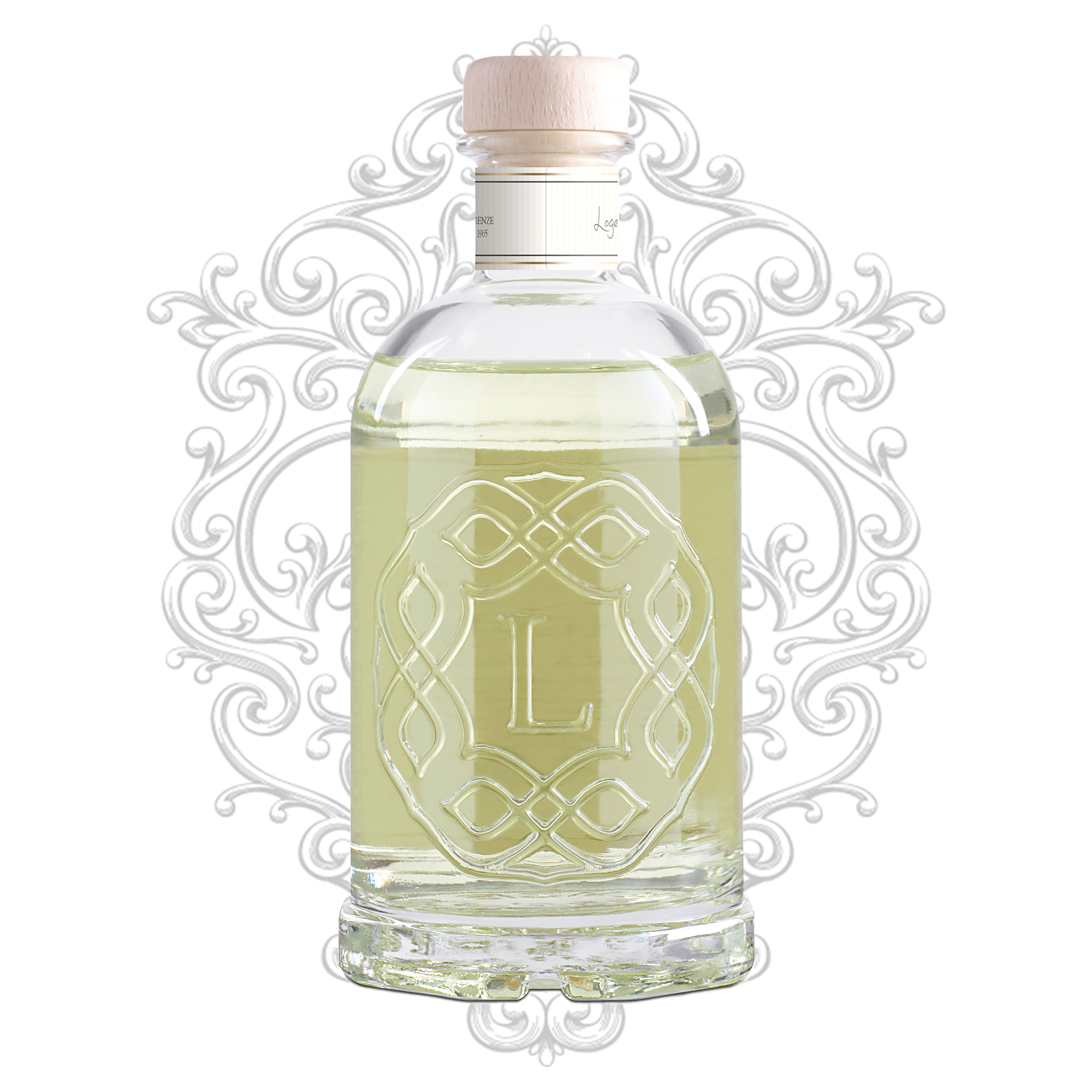 2 - Back - Logevy - Home Fragrance Diffuser - Champagne e Bacche di Rosa